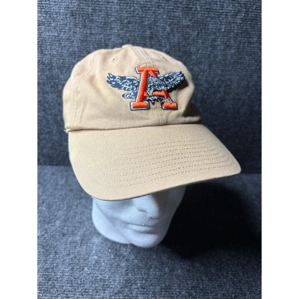 47 Brand Auburn Tigers Eagle Logo Khaki Adjustable Dad Hat OSFA‎ Mens Womens
